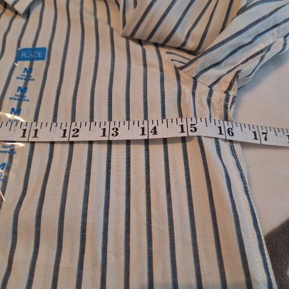 The Children's Place Boys Size Medium 7/8 Button Down Shirt Wedding Church New - Picture 7 of 12